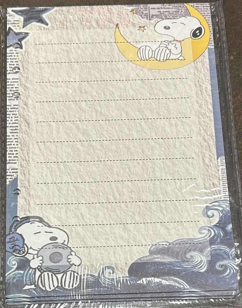 Snoopy Size A5 Refill Paper (50 Sheets)
